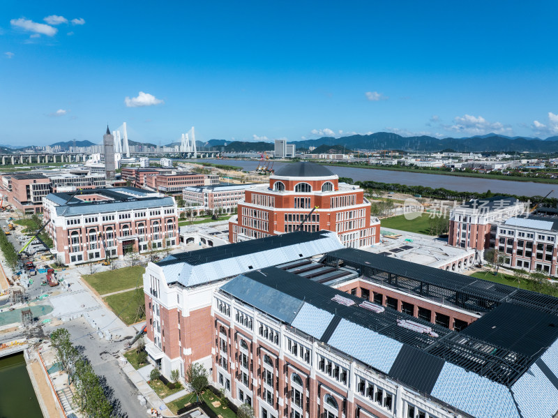 宁波东方理工大学航拍延时4k