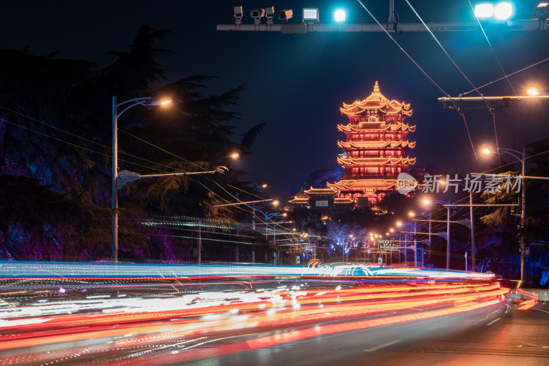 武汉黄鹤楼夜景