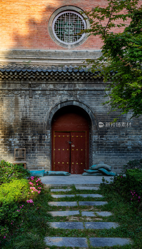 陕西西安大兴善寺佛教景点景观