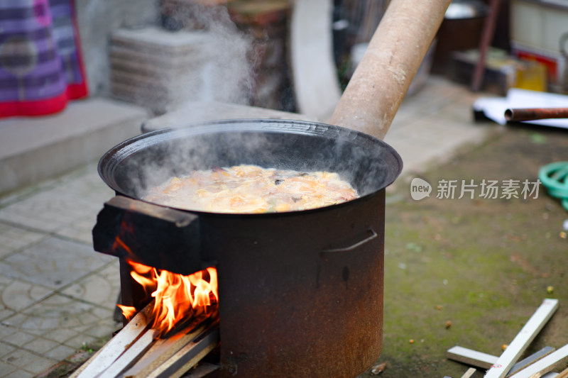 大铁锅乱炖美食