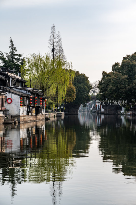 浙江嘉兴嘉善西塘古镇江南六大古镇景点景观