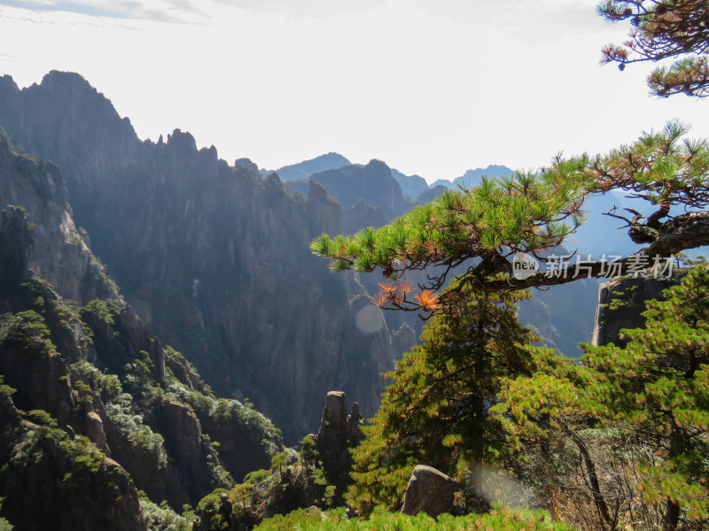 中国安徽黄山旅游风光