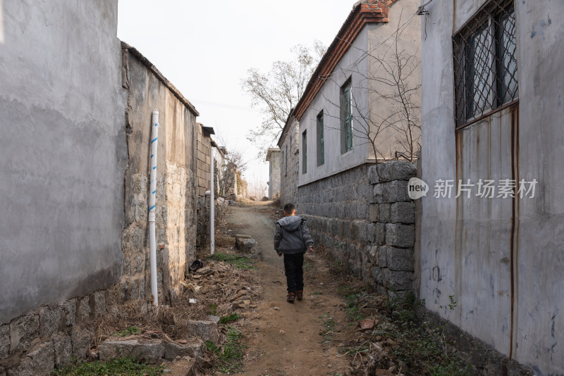 乡村老房子土房建筑