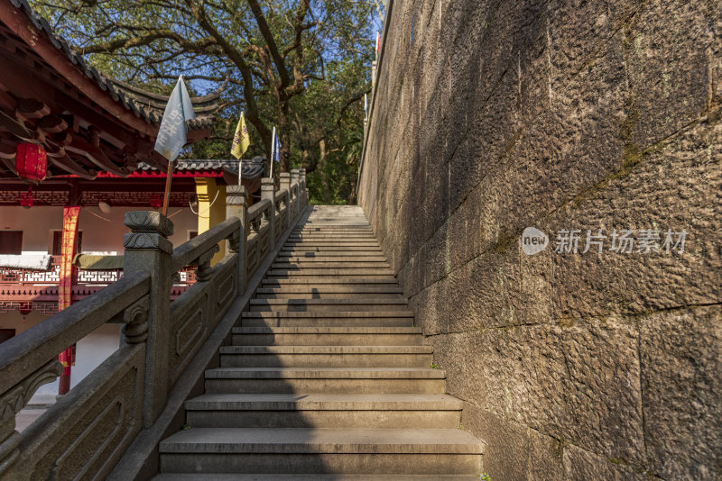 杭州千年古刹法华寺古建筑