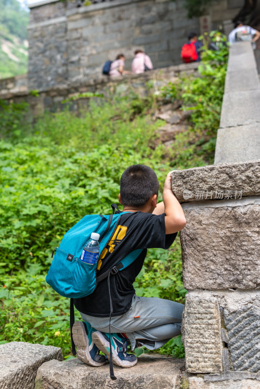 山东泰安泰山风景区景观