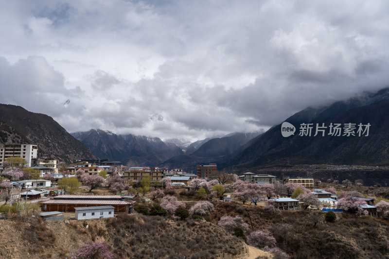 西藏林芝索松村南迦巴瓦峰雪山云海之巅