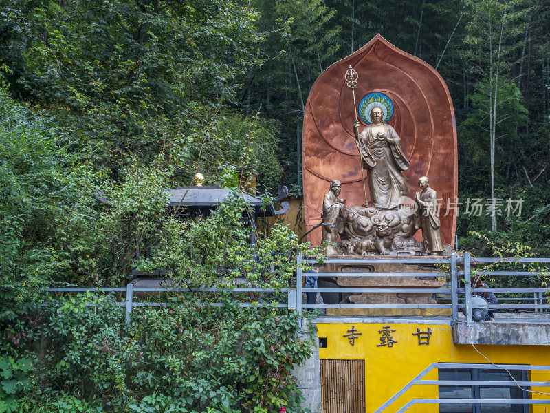 安徽池州九华山甘露寺