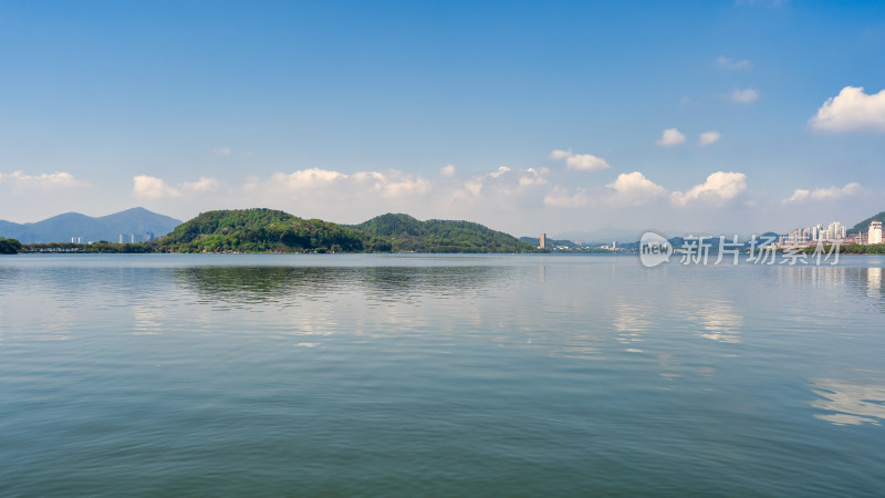 湖北黄石磁湖团城山远景