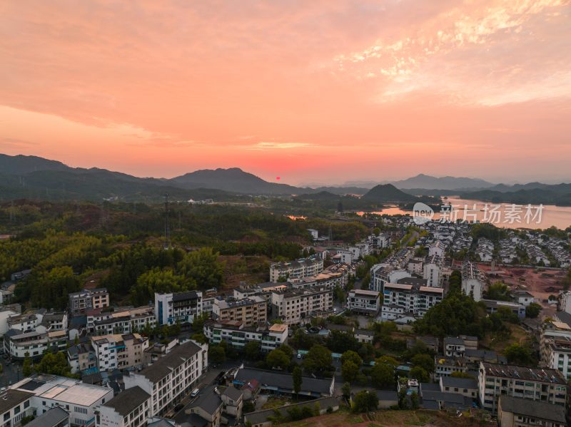 千岛湖日出风光