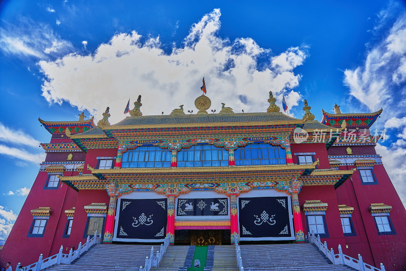 青海玉树结古寺