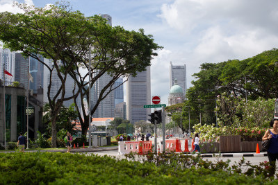 新加坡街头巷尾旅游风光