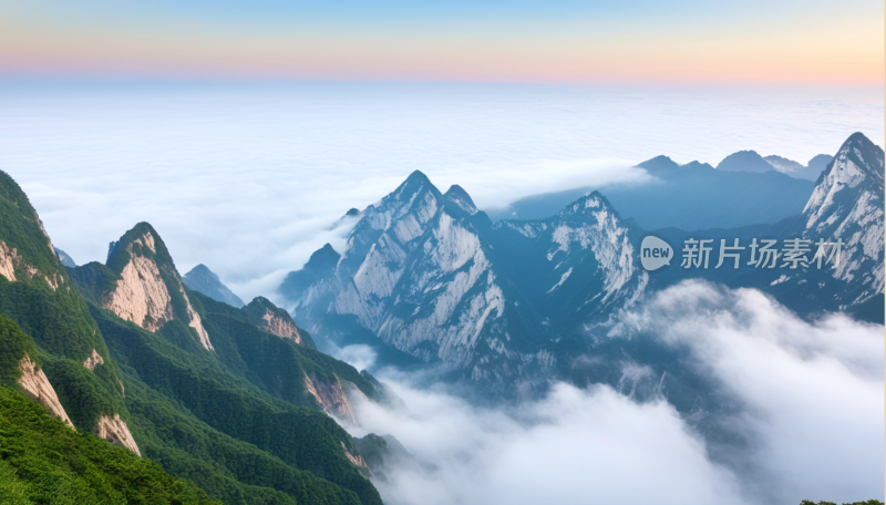 华山自然美景