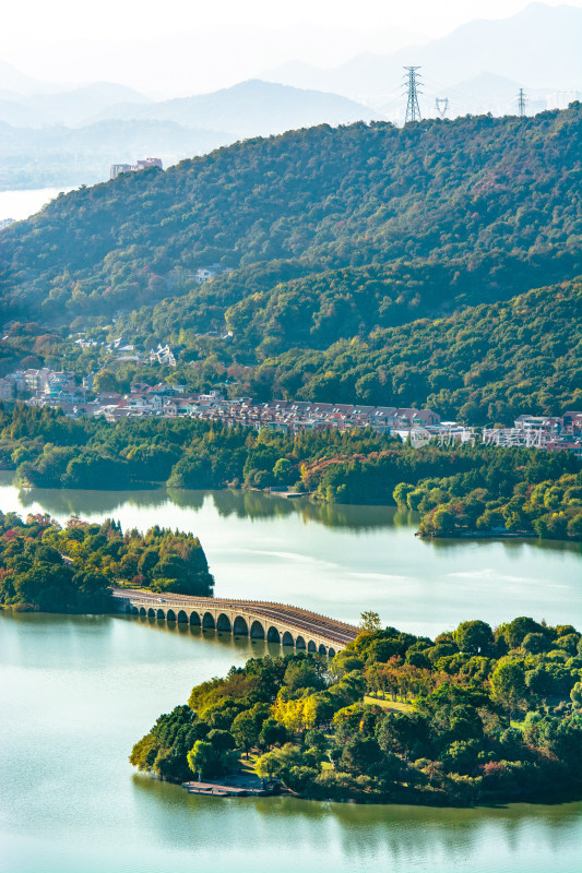 杭州湘湖秋景