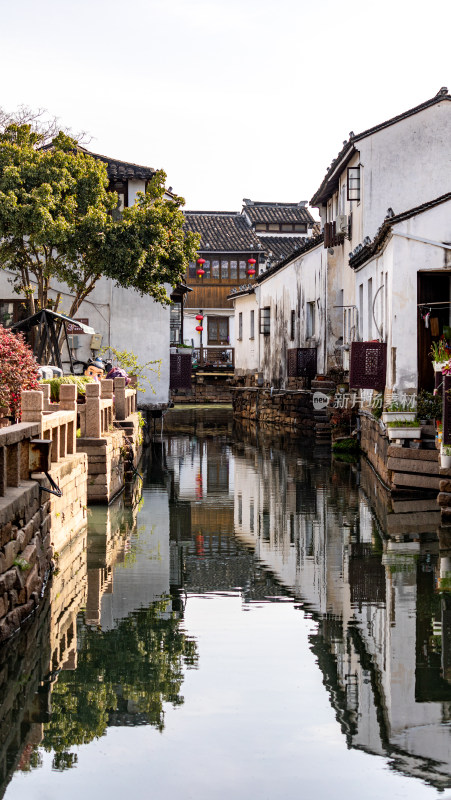 苏州山塘街水乡景观