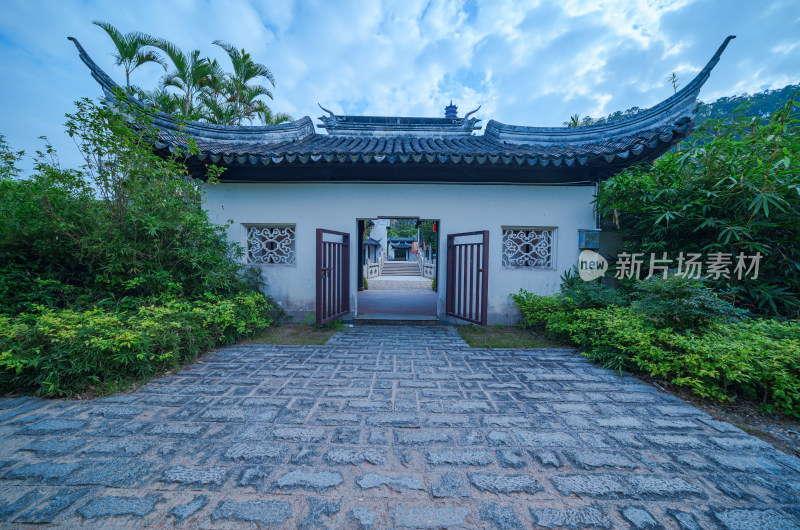 广州南沙蒲洲花园中式传统园林与建筑