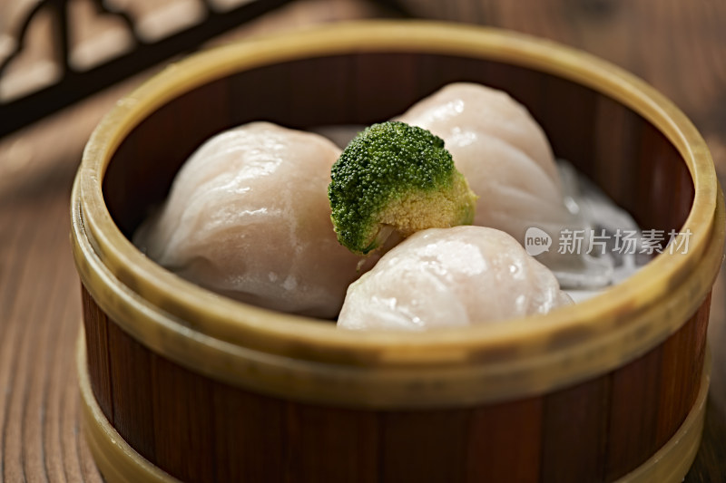 港式茶餐水晶虾饺