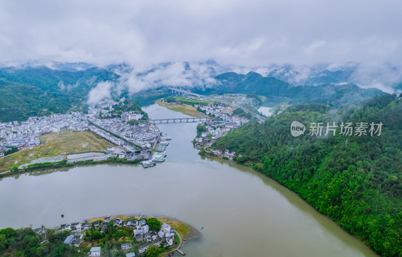 春日的新安江山水画廊风光