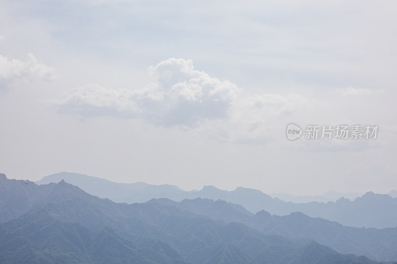 西安秦岭终南山南五台自然风光景点景观