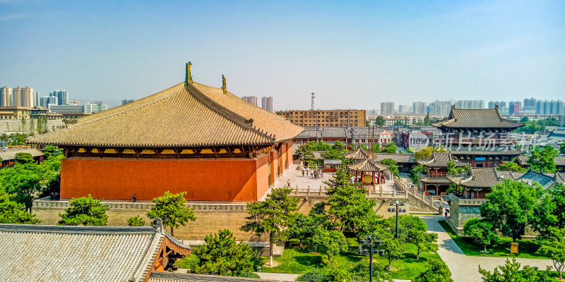 山西省大同市全国重点文物保护单位华严寺