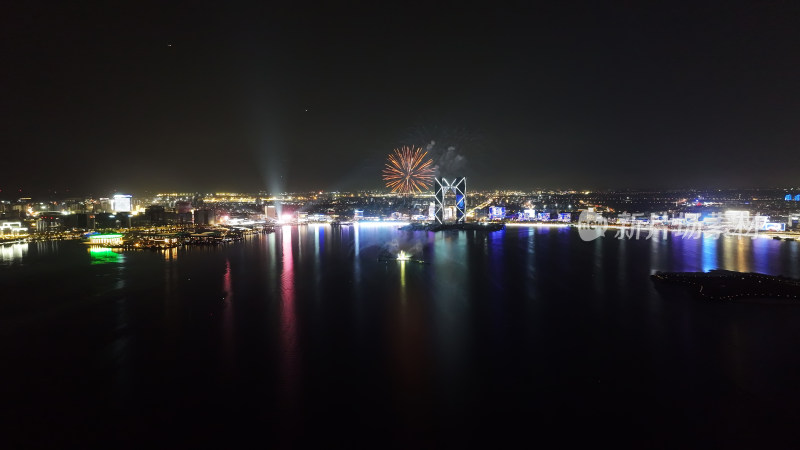 上海临港新片区夜景