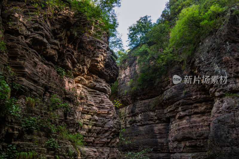 太行山大峡谷的壮丽风光