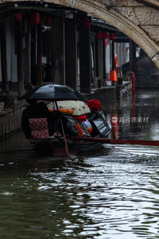 浙江绍兴柯桥安昌古镇景观