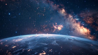 宇宙星空银河背景图片