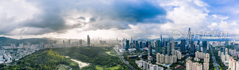 深圳城市风光全景图