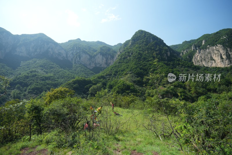 河北太行山龙岩大峡谷风光