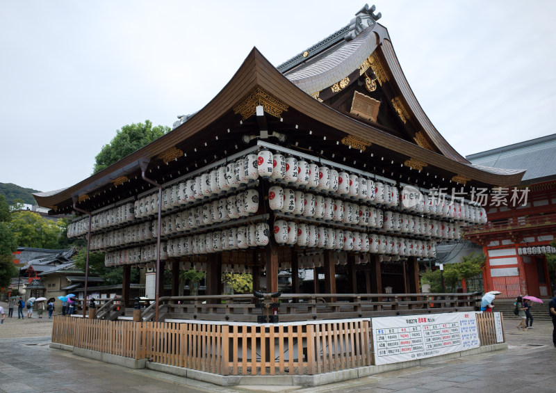 日本京都长乐寺古建筑