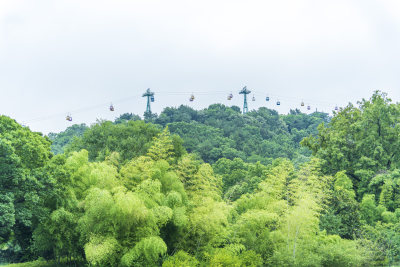 武汉东湖磨山景区风光