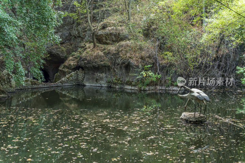 武汉江夏区白云洞景区风景