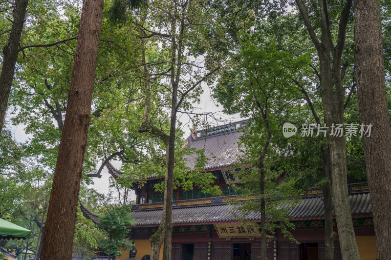 杭州西湖飞来峰灵隐寺千年古刹古建筑