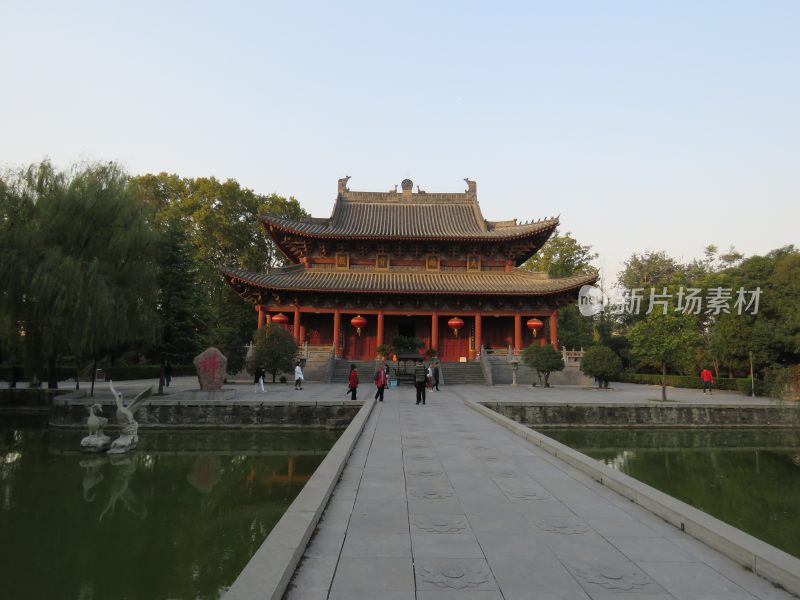 河南洛阳白马寺旅游风光