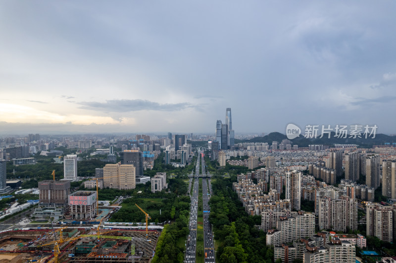 东莞市南城街道航拍