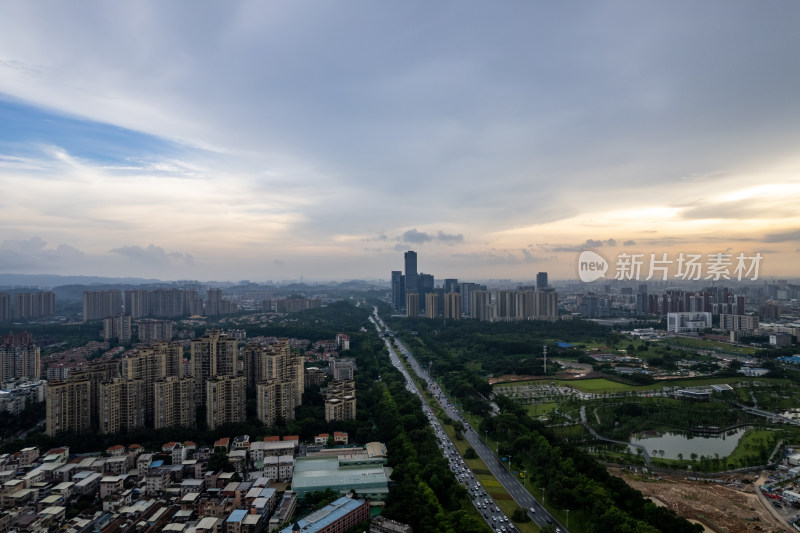 东莞市南城街道航拍