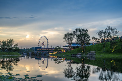 成都世博园风景