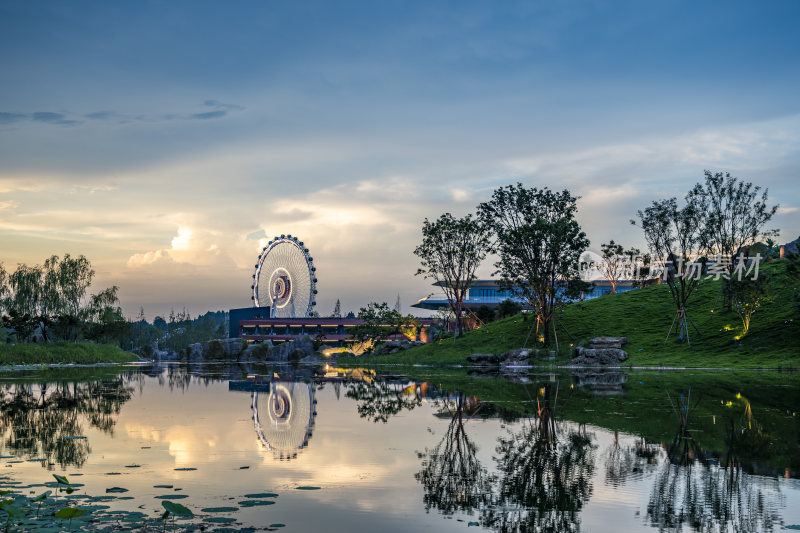 成都世博园风景