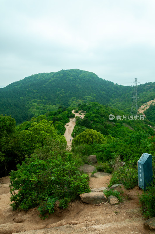 山中的自然风景