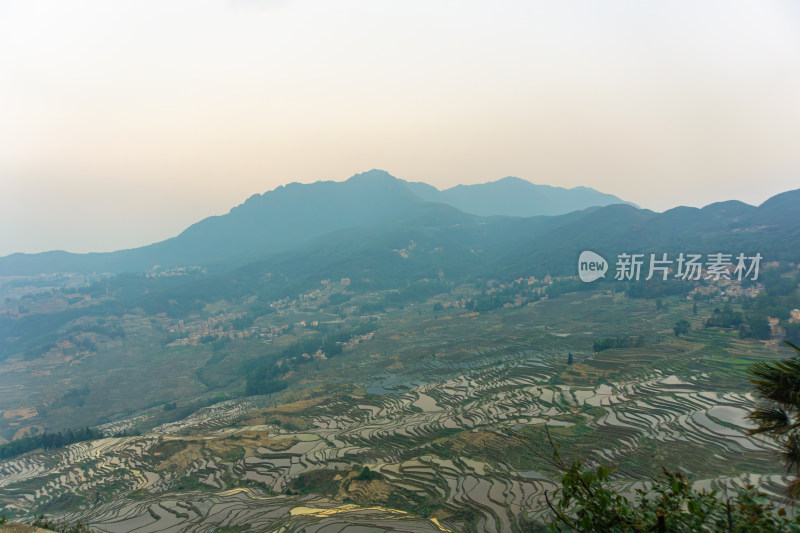 红河州元阳梯田自然风光