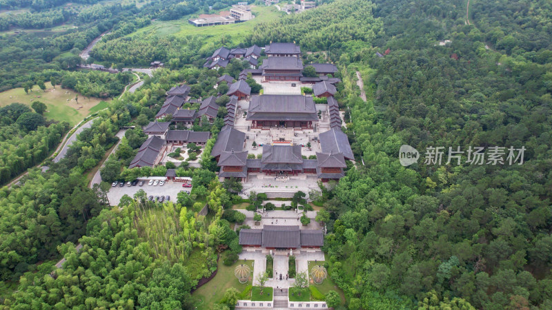 江苏南京牛首山景区航拍