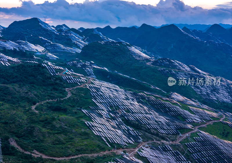 贵州山地光伏喀斯特地貌