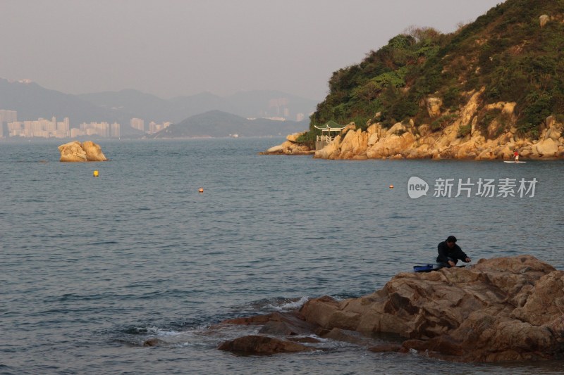 中国香港：长洲海岛风光