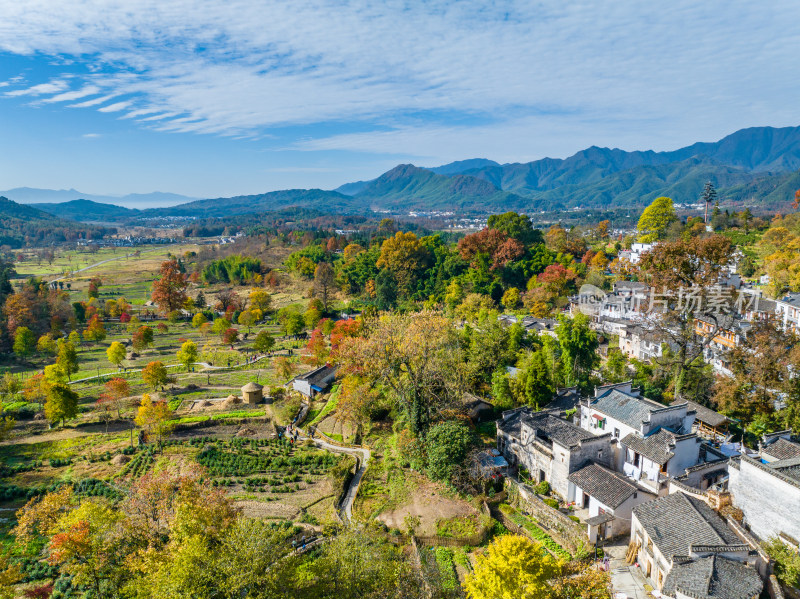 皖南秋色塔川国家森林公园