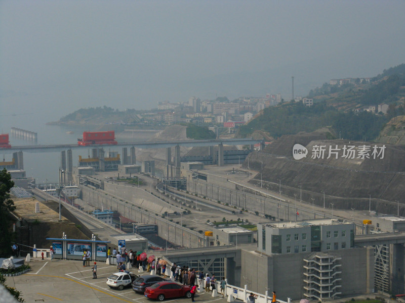 三峡大坝旅游区人造工程景观