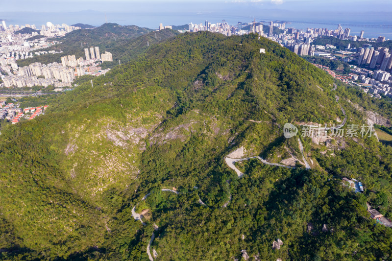 广东珠海城市大景航拍摄影图