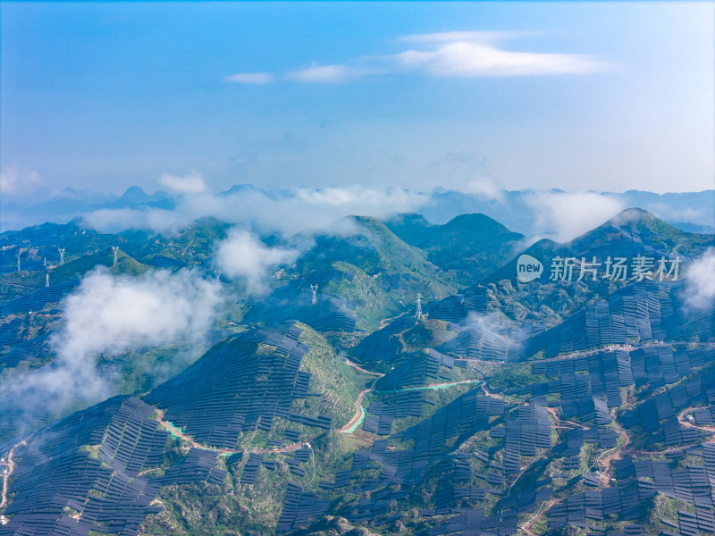 贵州山地光伏喀斯特地貌