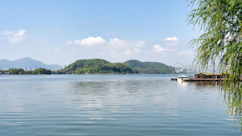 湖北黄石磁湖团城山远景