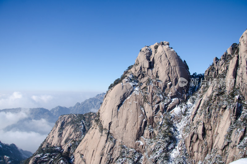 冬季黄山风光