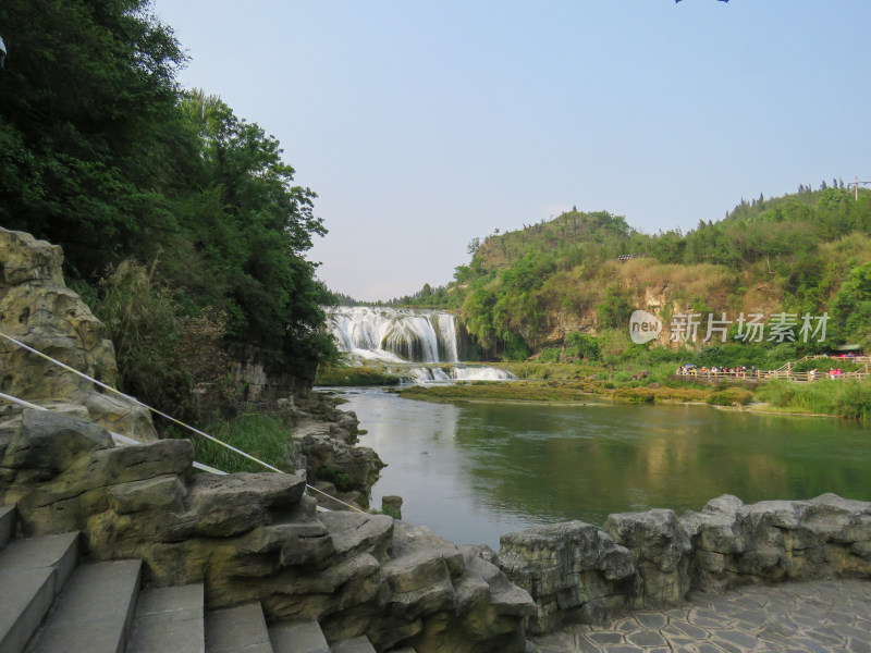 中国贵州安顺黄果树瀑布旅游风光